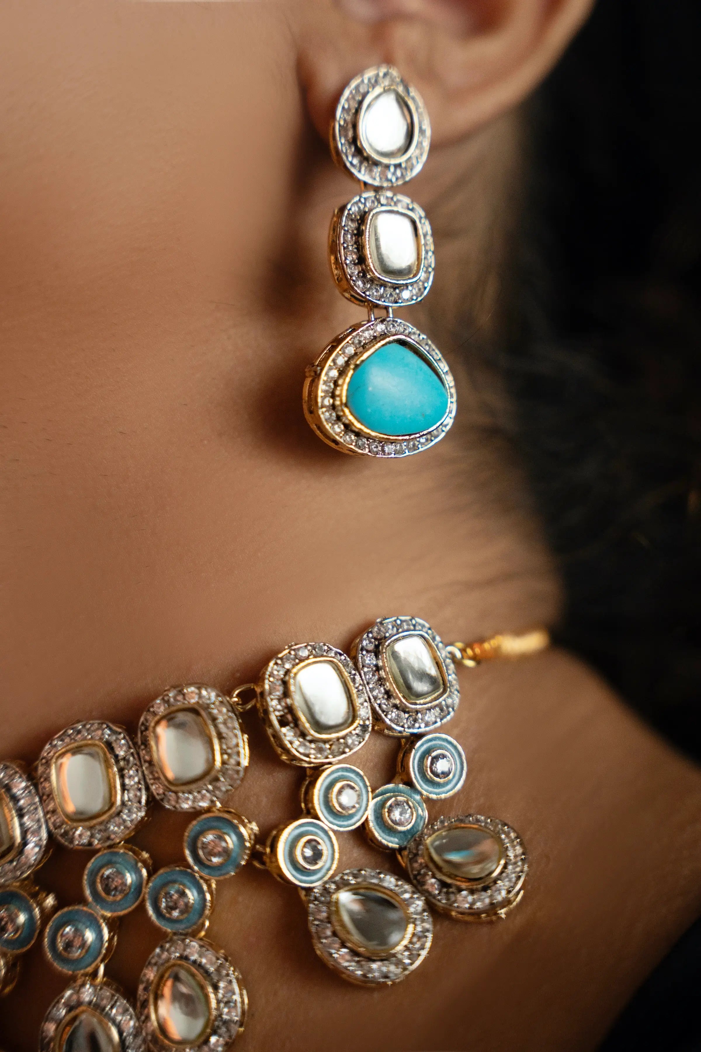 Indian Kundan Noor e Jahan Set