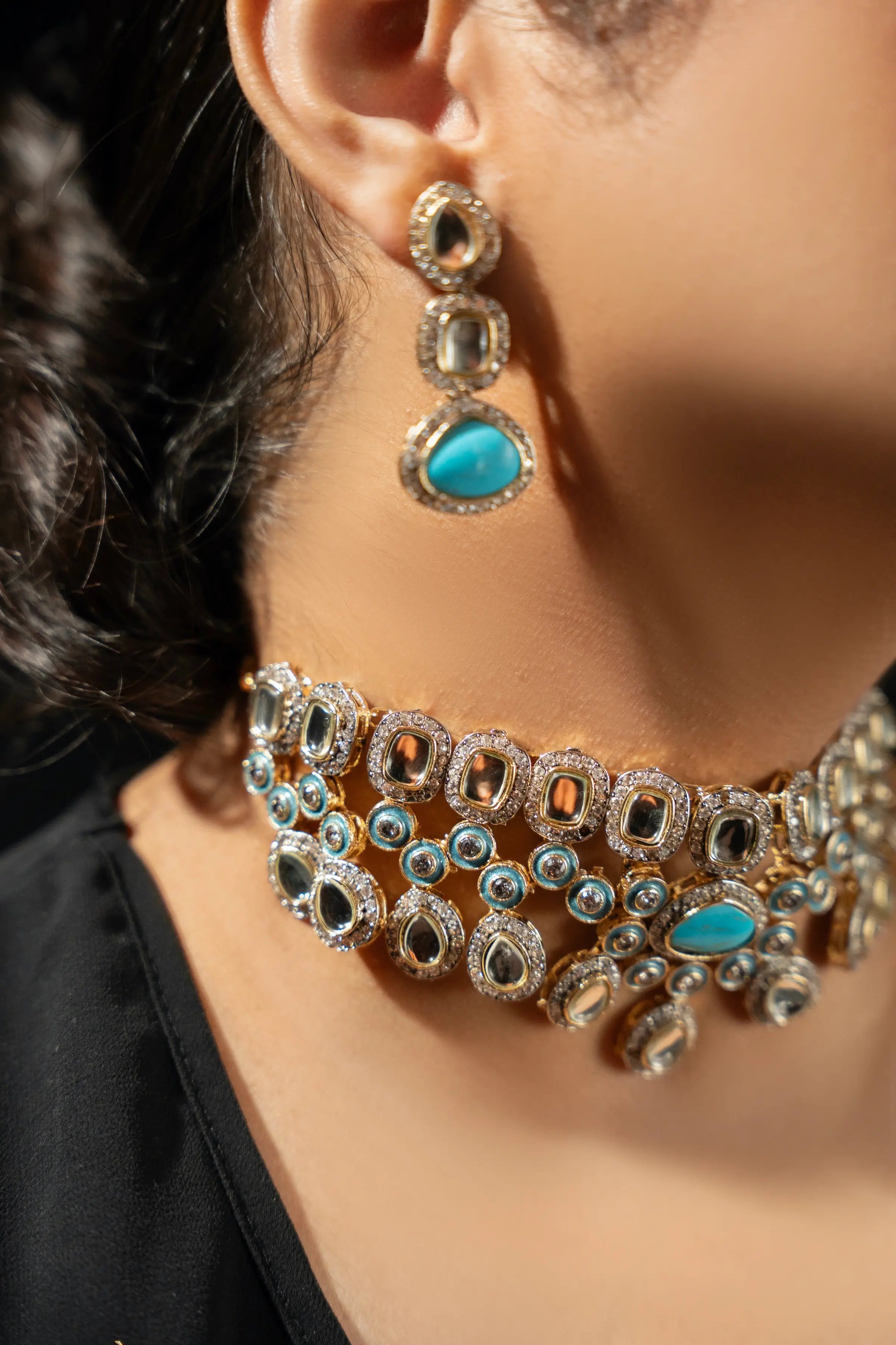 Indian Kundan Noor e Jahan Set