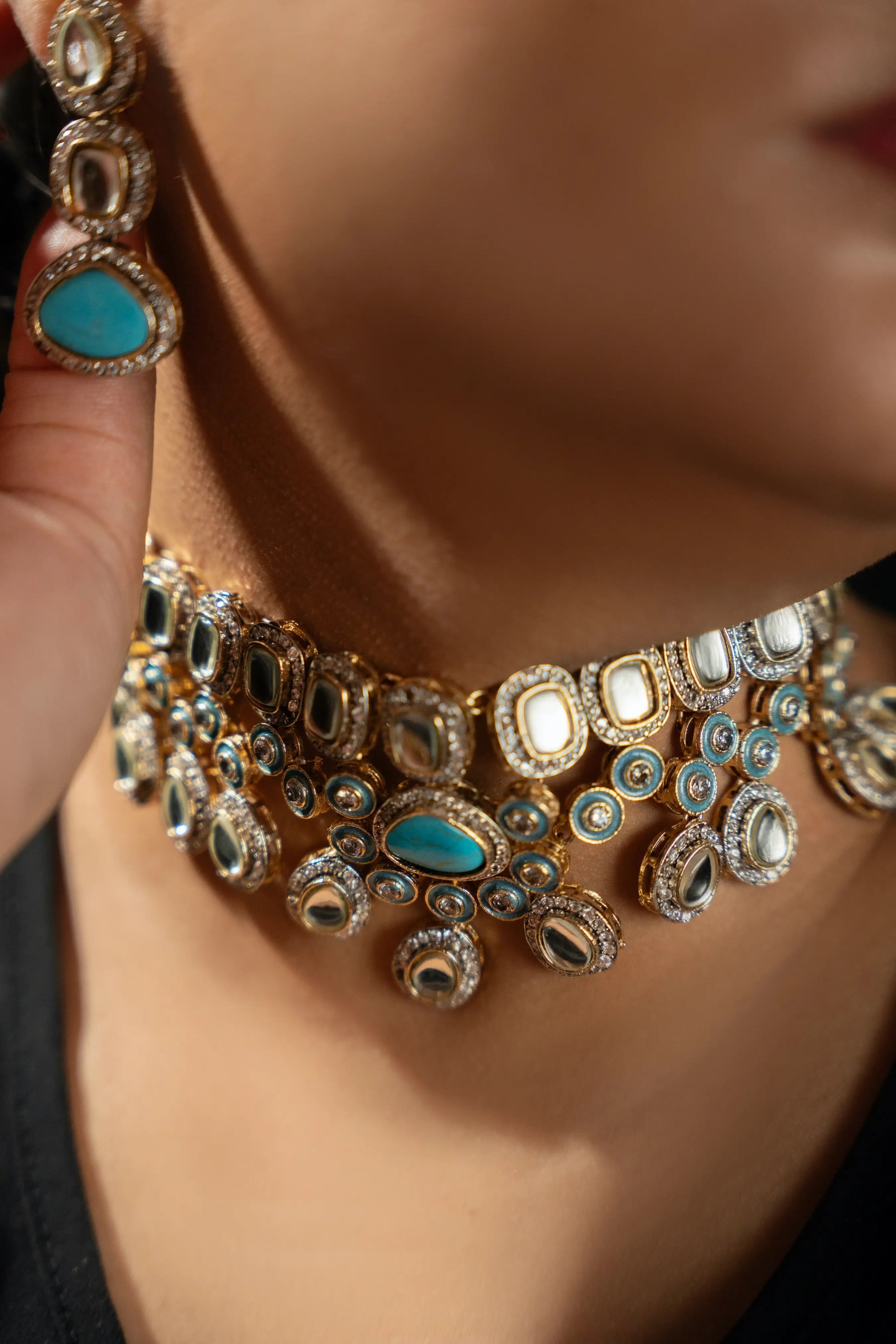 Indian Kundan Noor e Jahan Set