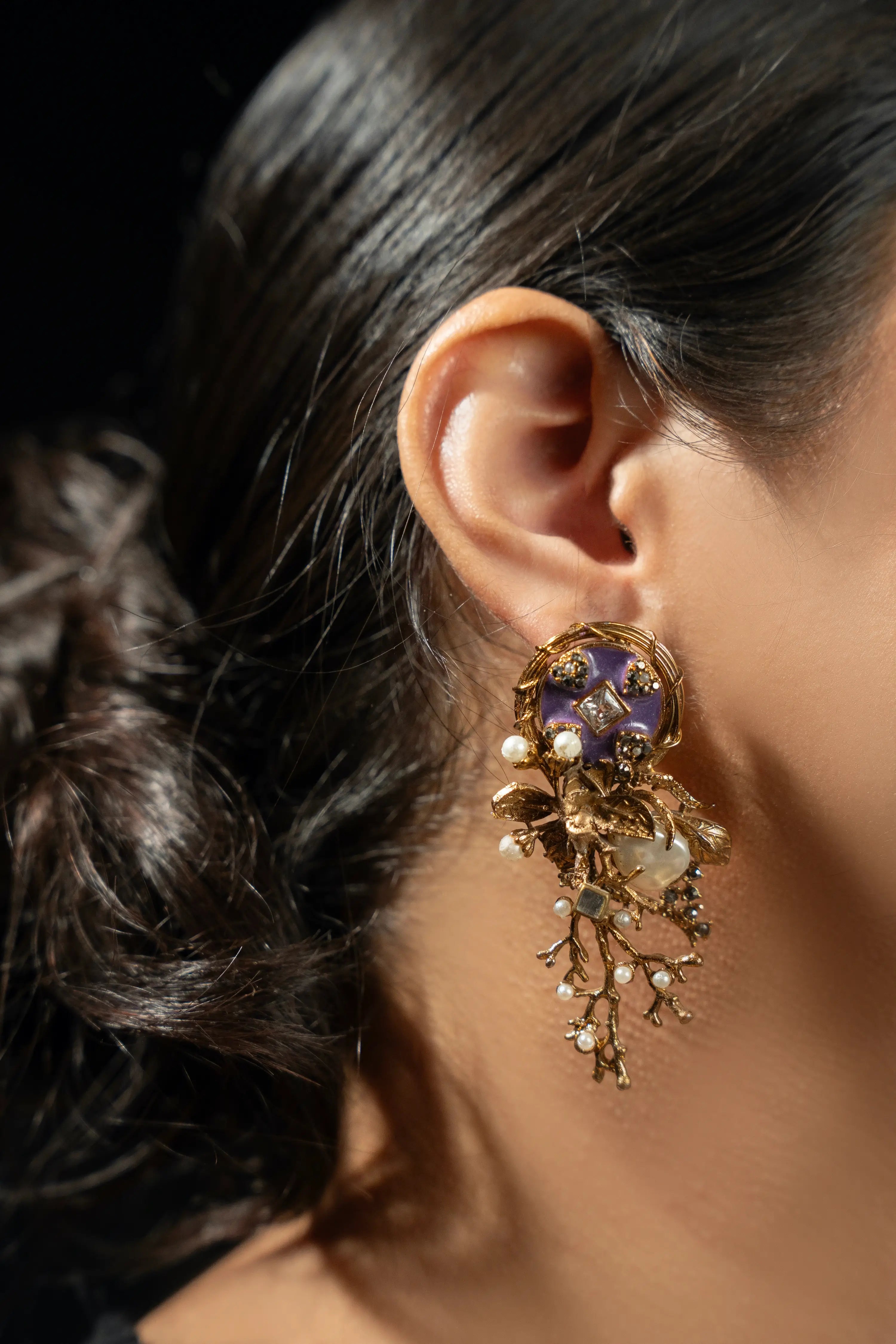 Hand Crafted Vintage Earrings
