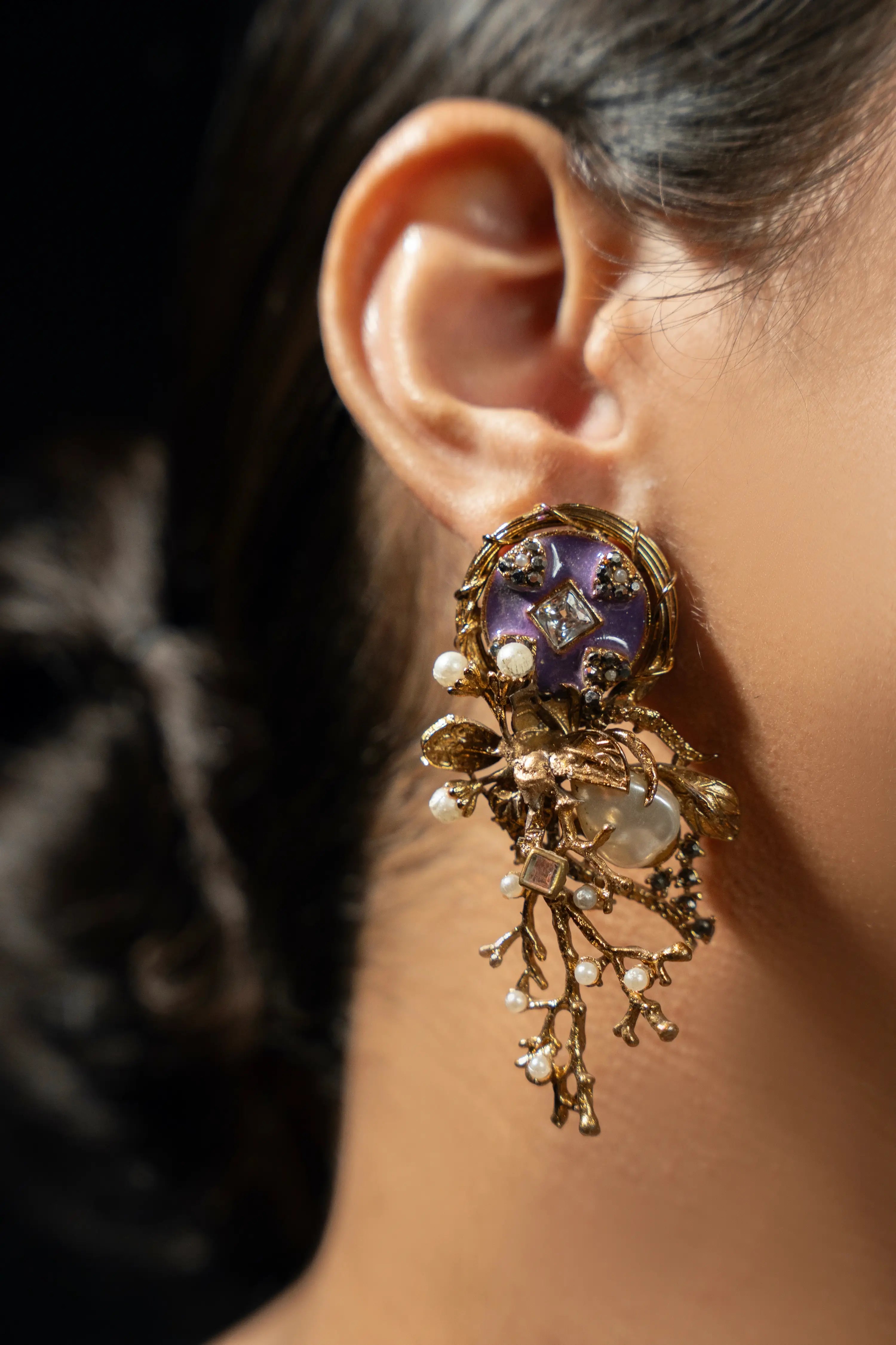 Hand Crafted Vintage Earrings