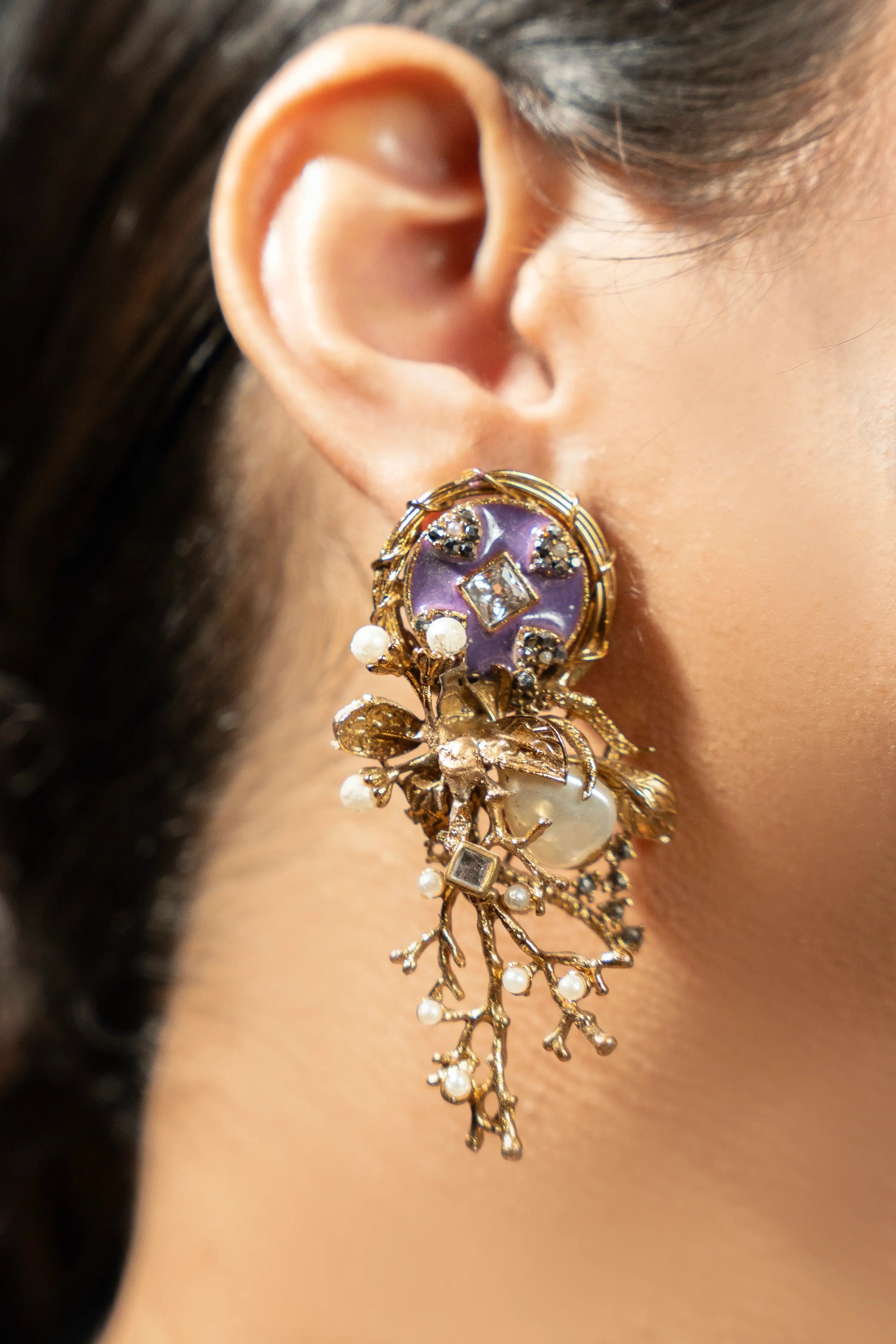 Hand Crafted Vintage Earrings